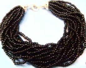black coral bracelet in Vintage & Antique Jewelry