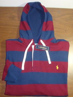 NWT $125 Polo Ralph Lauren Sweatshirt Rugby Hoodie Mens 2X 2XB 2XLT 