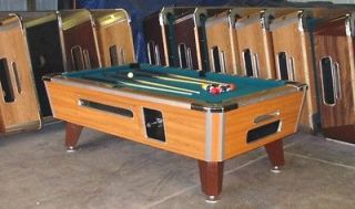   COUGAR COMMERCIAL 7 COIN OPERATED BAR SIZE POOL TABLE MODEL ZD 7