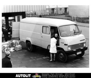 1967 hanomag f45 van truck factory photo 