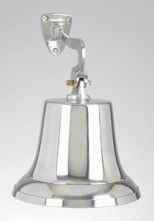 nautical chrome ship bell 11 height great sound  37 91 0 