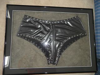 wwf wwe ring worn chyna outfit framed and mated with