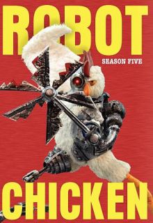 Robot Chicken Season Five (DVD, 2011, 2