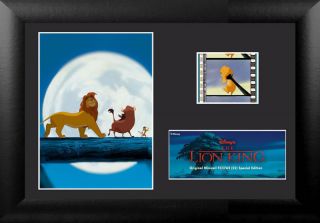   Genuine 35mm Framed & Matted Disney Lion King Special Edition 5762