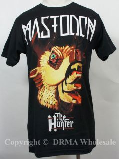 Authentic MASTODON The Hunter Head Slim Fit T Shirt S M L XL Official 