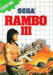 Rambo III Sega Master