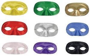 Adult Domino Eye Mask Halloween Costume Dress Up Zorro Robber
