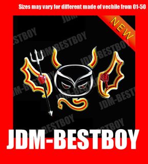 024 SAAB 3D 2nd Gen Devil Demon Decal Sticker Car Emblem logo