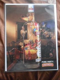1994 Print Ad Smirnoff Vodka The Party Goods / Favors are in the 