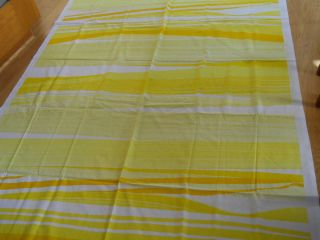 Marimekko Fabric Matkalla Maalle Yellows & White, By the Yd., Cot 