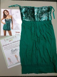 TNA socal val TV worn famous the green dress 2009 2011 RING WORN 