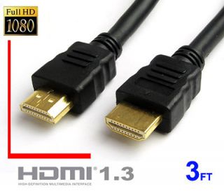 newly listed premium gold hdmi 1 3 cable 3 ft