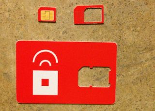 Red Pocket Mobile MICRO sim card FOR THE iPhone 4 4S iPad3 gsm prepaid 