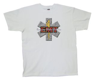 Emt T Shirt Medical Cross Logo Paramedic LtG ​M