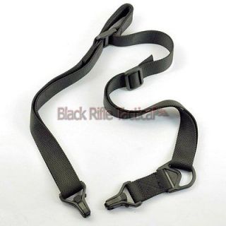 NEW Tactical Two 2 Point Multi Mission Adjustable Rifle Sling System 