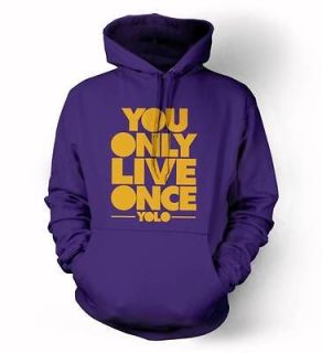 You Only Live Once YOLO OVOXO Hoodie pullover sweater Drake fan 