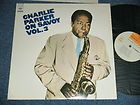charlie parker japan early 1970 s nm lp on savoy