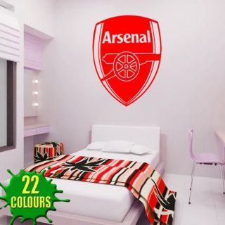 Arsenal Badge   Wall Decal Art Sticker football sport bedroom nursery 
