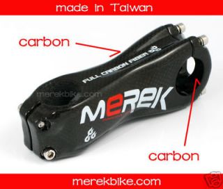 31.8 x 90mm 150g Black Merek Road MTB Bike Full Carbon STEM