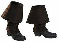 Childs Jack Sparrow Boot Covers Halloween Holiday Costume Party