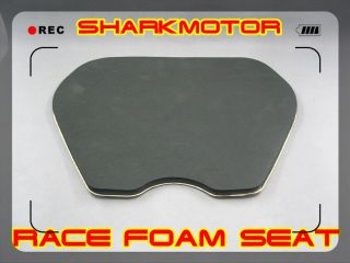 Motorcycle race seat foam pad 10 12mm Thick self adhesive FREE 