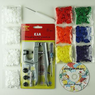   Starter Kit Pliers/Awl/100 Sets for Cloth Diapers/Baby Bibs/Buttons