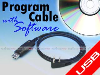   Programming Cable for BAOFENG UV 5R radio + FREE Program Software + CD