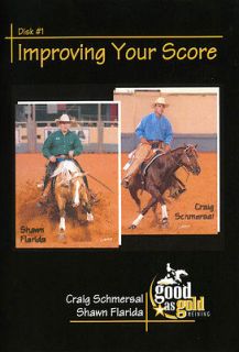 Newly listed IMPROVING YOUR SCORE Round Pen Horse Reining DVD