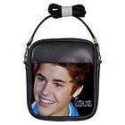 Love Justin Bieber 4ever Collectible Photo Girls Leather Sling Bag