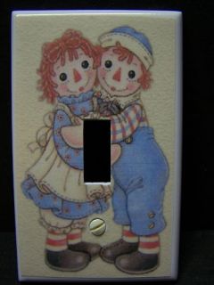 RAGGEDY ANN AND ANDY #3Y LIGHT SWITCH COVER PLATE