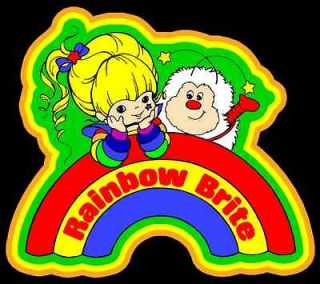 80s Classic Cartoon Rainbow Brite custom tee Any Size Any Color