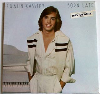 Shaun Cassidy ~ Born Late ~ NEW SEALED Vinyl Gatefold LP Hey Deanie 