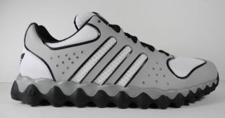 Mens Adidas Mega Softcell RL Training Sneakers New Sale Gray White