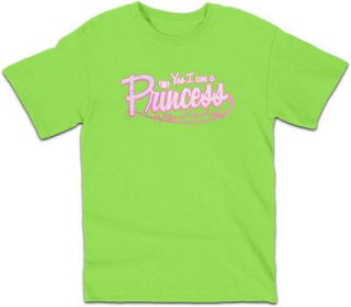 yes i am a princess adult christian t shirt by