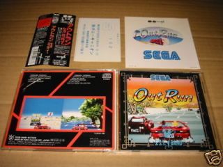 sega out run arcade outrun origial soundtrack cd from japan