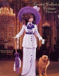 1912 Ocean Voyage Costume Paradise Vol 52 Barbie Doll Crochet PATTERN 