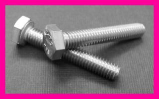 stainless steel metric hex bolts m6 x 1 x 35