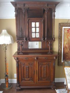 antique oak sideboard furniture in Sideboards & Buffets