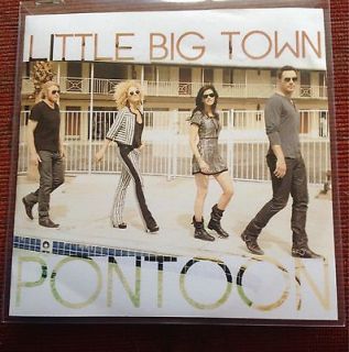 little big town pontoon 1 track promo cd from united