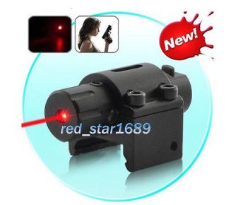 New Mini Red Dot Sight/red Laser for/Pistols/Gun (Weaver Mount) on/off 