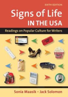 Signs of Life in the USA Readings on Popular Culture for Writers by 