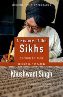   the Sikhs, 1839 2004 Vol. 2 by Khushwant Singh 2005, Paperback