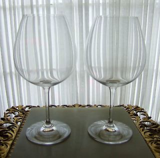 riedel of austria stemware a pair of pinot noir glasses
