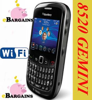   RIM Blackberry 8520 Curve PDA GSM WIFI Cell Phone T Mobile Smartphone