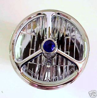  Lucas tri bar 7 Headlight covers NEW WOW (Fits: 1954 Plymouth Savoy