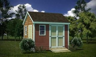 10X12 Shed Building Plans