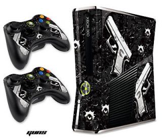 SKIN DECAL COVER FREE SHIP STICKER FOR NEW XBOX 360 SLIM CONTROLLER 