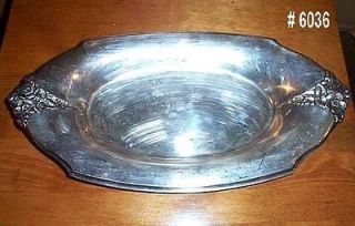 VINTAGE SILVERPLATE BREAD TRAY BY INTERNATIONAL SILVER CO,7119 BY 