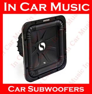   Kicker Solobaric Square L3 10 inches Car Subwoofer Sub Bass Speaker