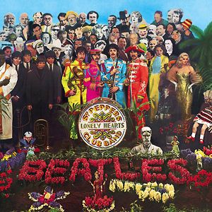 the beatles sgt peppers album cover magnet time left $